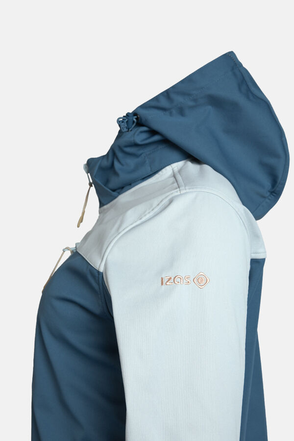 Izas Jaqueta corta-vento softshell com capuz azul