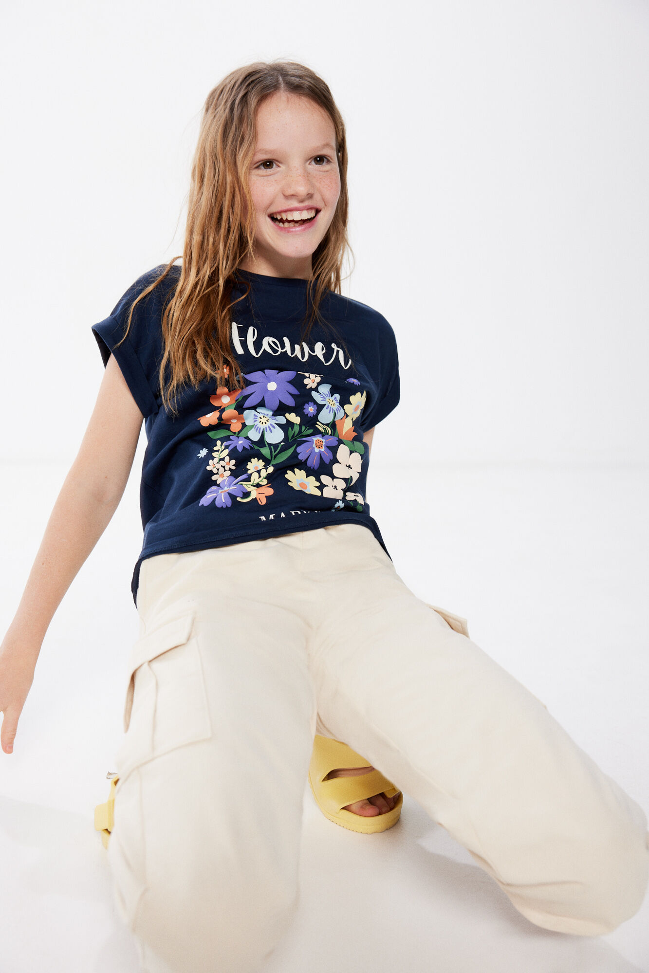 Springfield Kids Camiseta Flower Market ni&ntilde;a