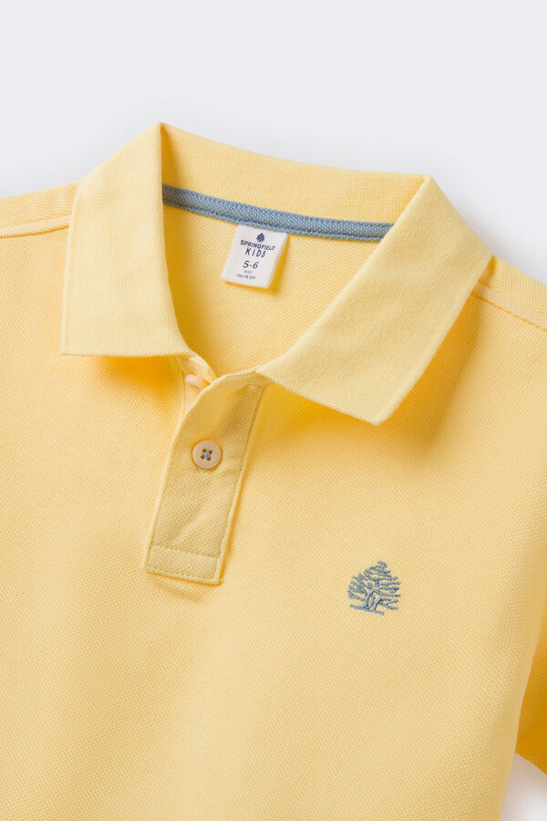 Springfield Kids Polo b&aacute;sico menino estampado