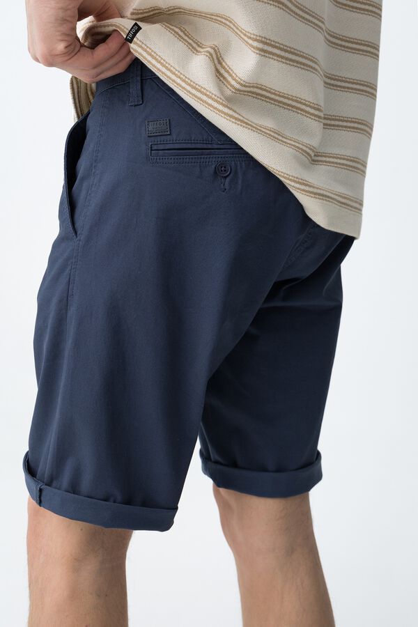Tiffosi Bermudas slim fit azul