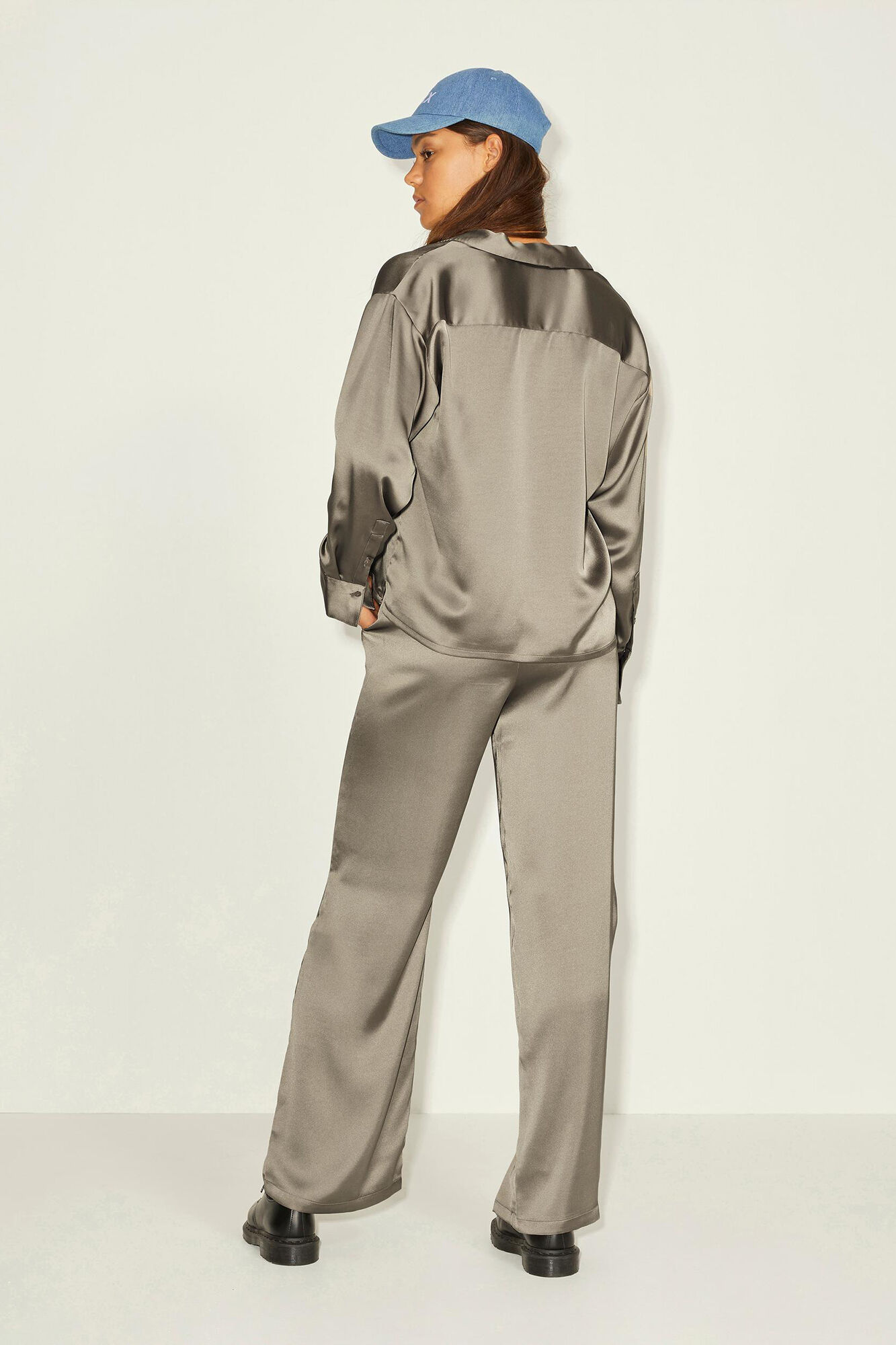 Jack & Jones Camisa satinada de manga larga