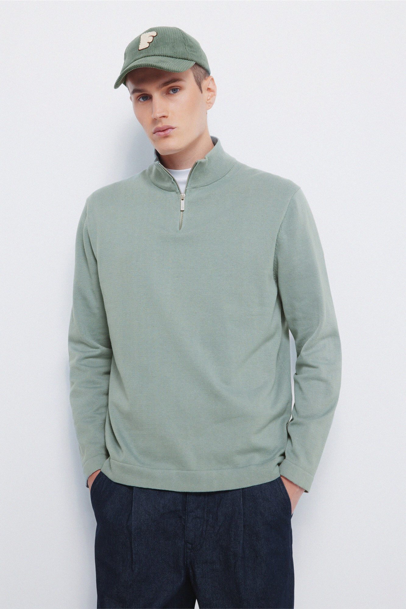 Springfield Jersey cremallera b&aacute;sico