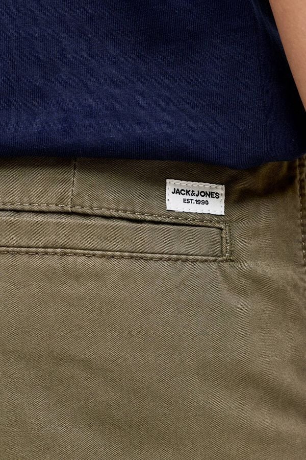 Jack & Jones Junior Bermuda cargo militar verde