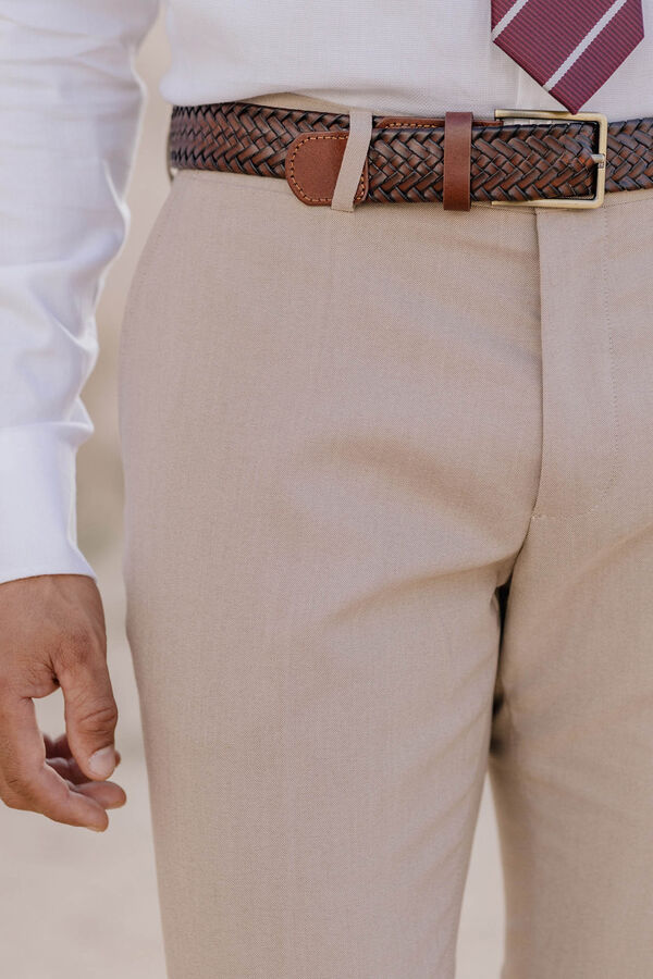 Celopman Pantal&oacute;n Traje beige