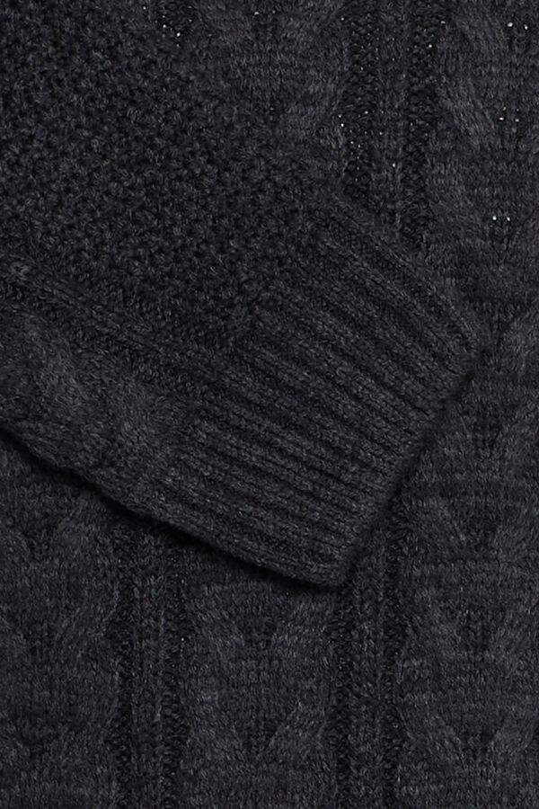 Blend Jersey cuello alto negro