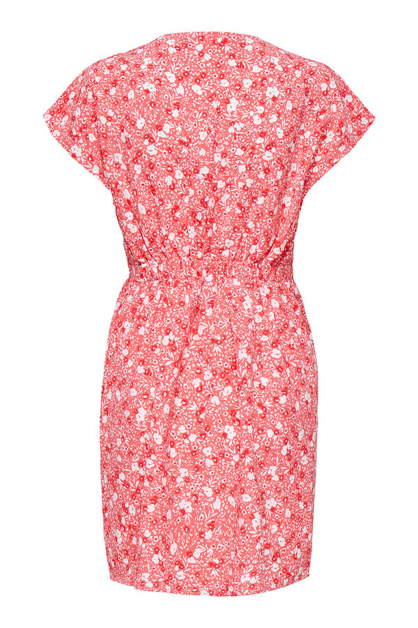 Only Vestido curto fluido rosa