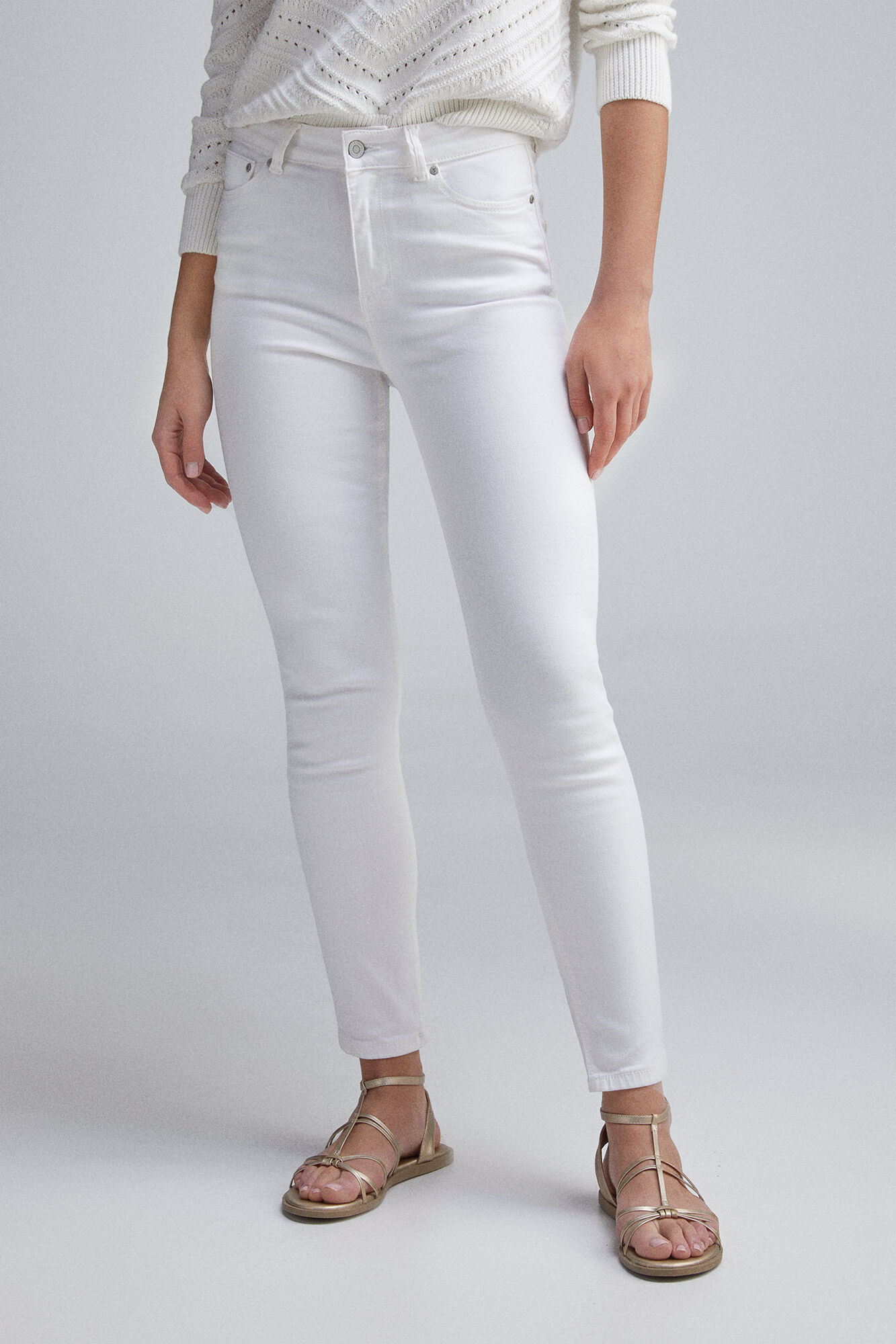 Springfield Cal&ccedil;a jeans cropped colorida