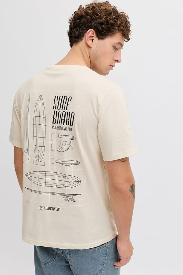 JJ REBEL Camiseta relaxed fit blanco