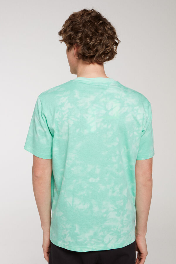 Springfield t-shirt cor tie dye verde