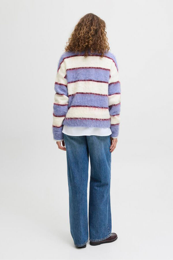 Jack & Jones Jersey de punto multicolor azul