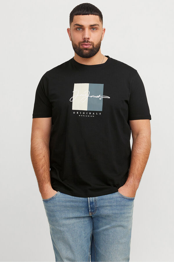 Jack & Jones PLUS Camiseta relaxed fit Plus negro