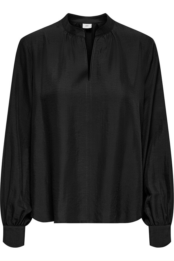 JDY Blusa manga larga negro