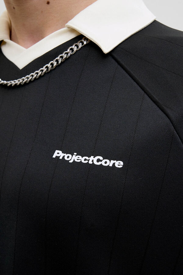 Jack & Jones Polo de pique negro