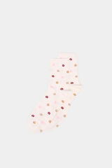 Springfield Meia longa flor retr&ocirc; estampado