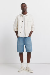 Springfield Bermuda vaquera regular fit azul