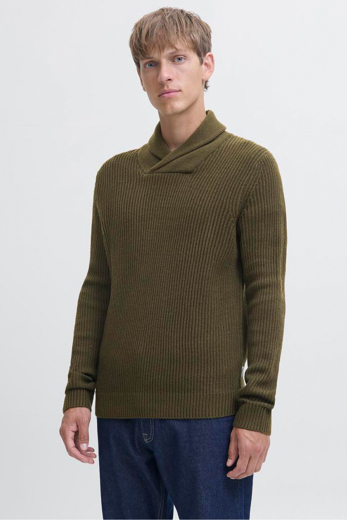 JJ REBEL Jersey de punto cuello cruzado