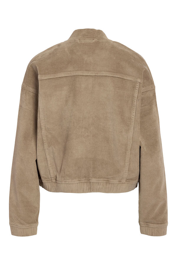 Noisy May Chaqueta bomber de pana tostado