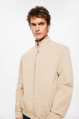 Springfield Blus&atilde;o leve lavado bege