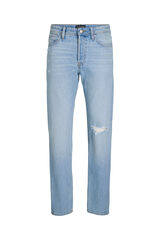 Jack & Jones Jeans baggy com efeito lavado azul