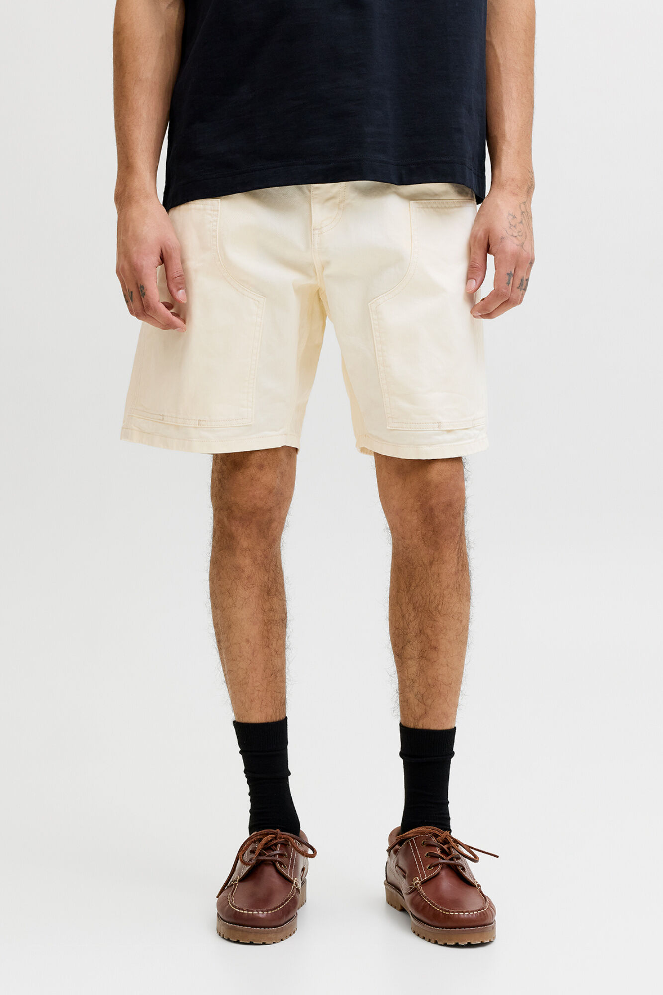 Jack & Jones Bermuda relaxed de algod&oacute;n