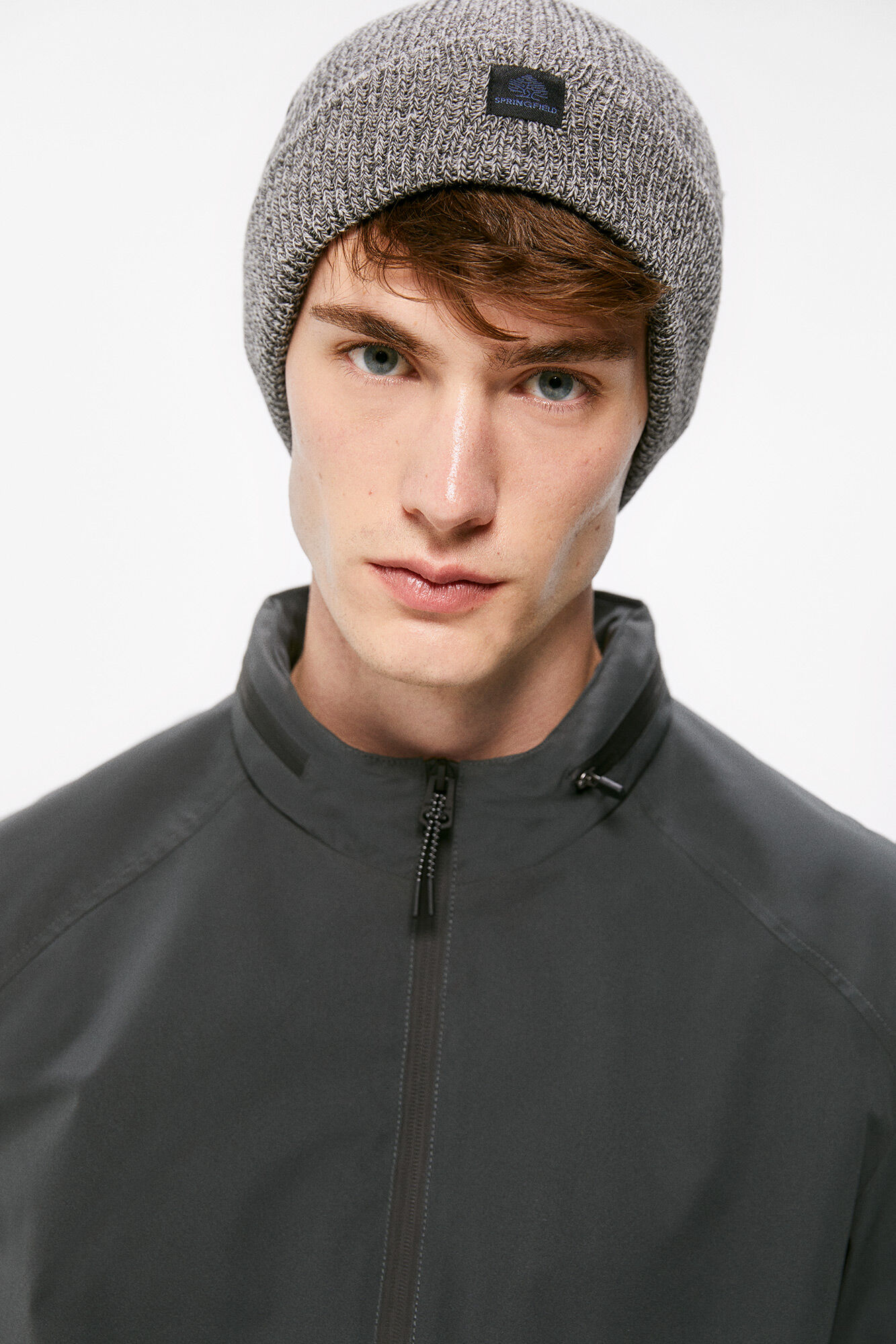 Springfield Gorro beanie reciclado punto canal&eacute;