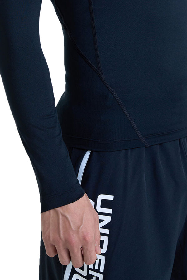 Under Armour Camiseta masculina de manga comprida preto