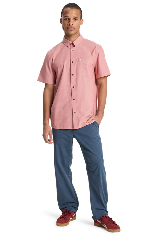 Quiksilver Camisa de manga curta rosa