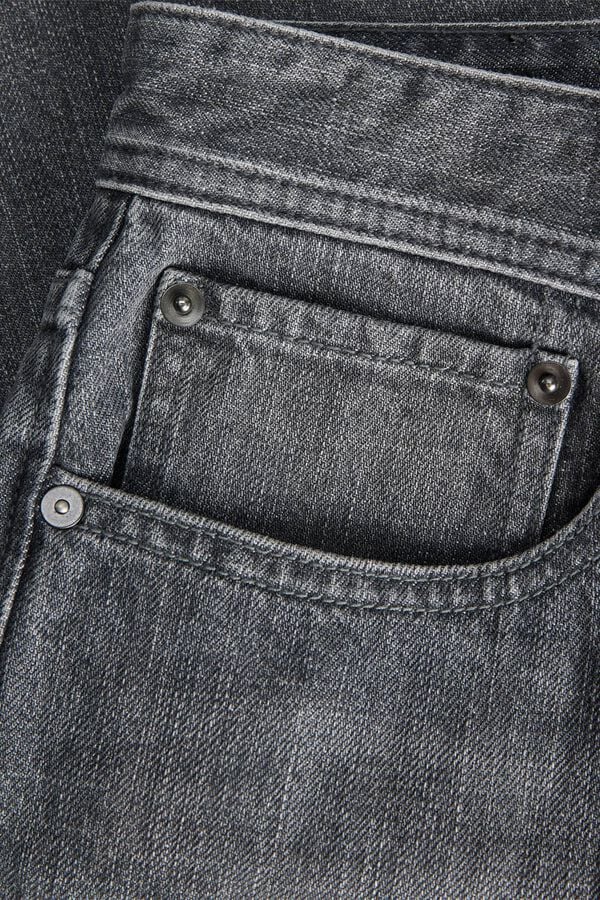 Jack & Jones Bermuda denim relaxed fit lavado gris