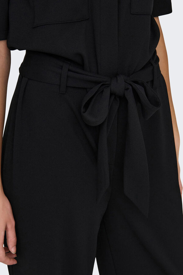 JDY Macac&atilde;o comprido manga curta preto