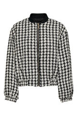 Only Jaqueta bomber estampada cinzento