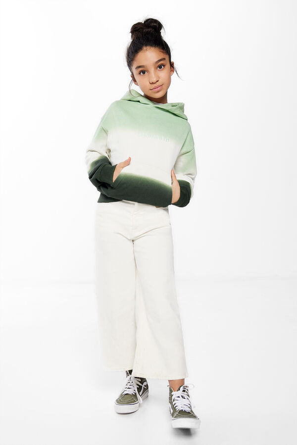 Springfield Kids Sudadera dip dye ni&ntilde;o verde