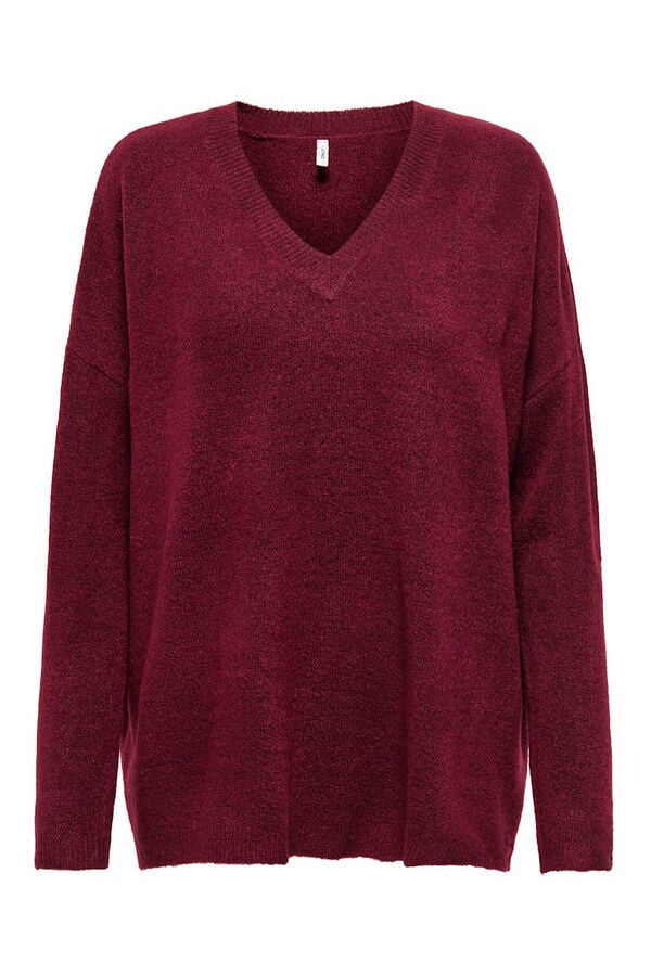 Only Jersey oversized rojo