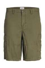 Jack & Jones PLUS Calças curtas cargo verde