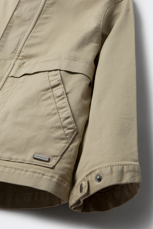 Springfield Kids Parka algodonera ni&ntilde;o beige
