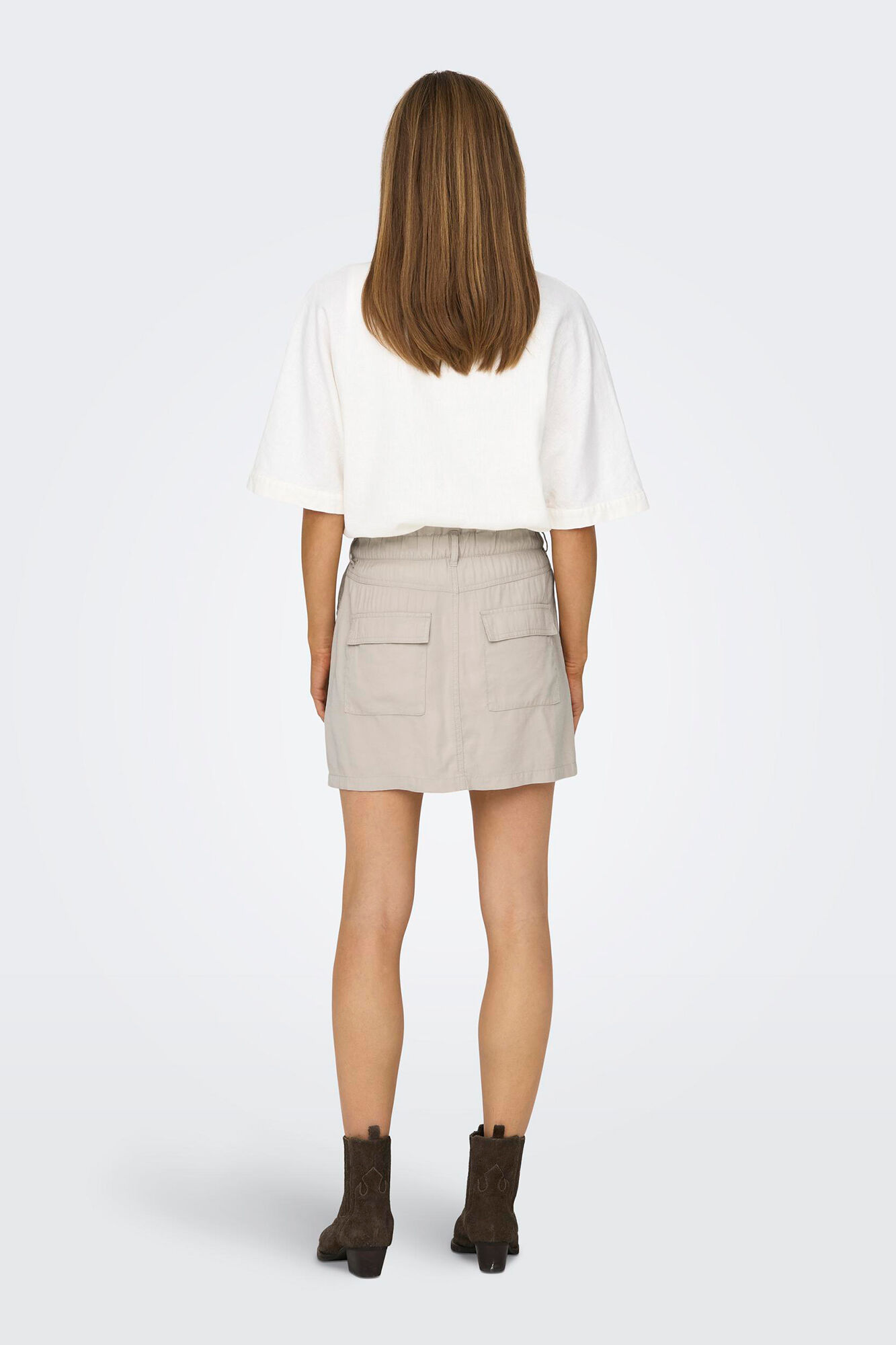 Only Falda corta paperbag