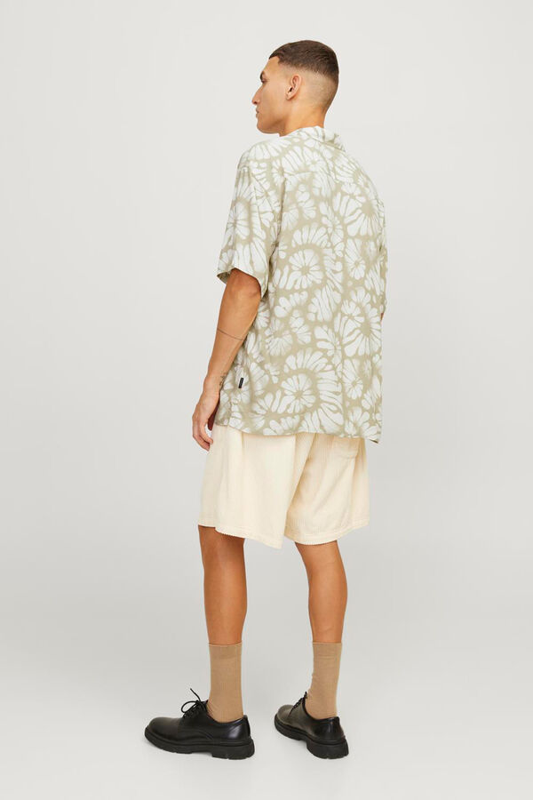 Jack & Jones Camisa relaxed fit beige