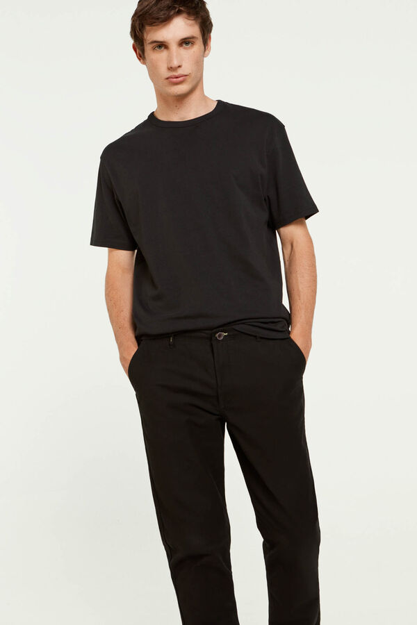 Springfield Chino slim negro