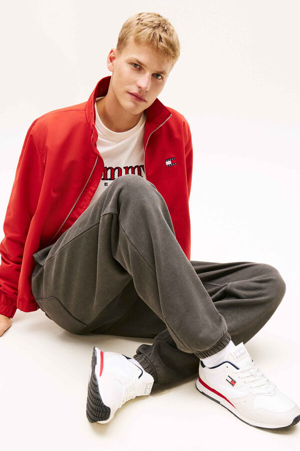 Tommy Jeans Sapatilhas runner Tommy Jeans brancas com detalhes em contraste branco