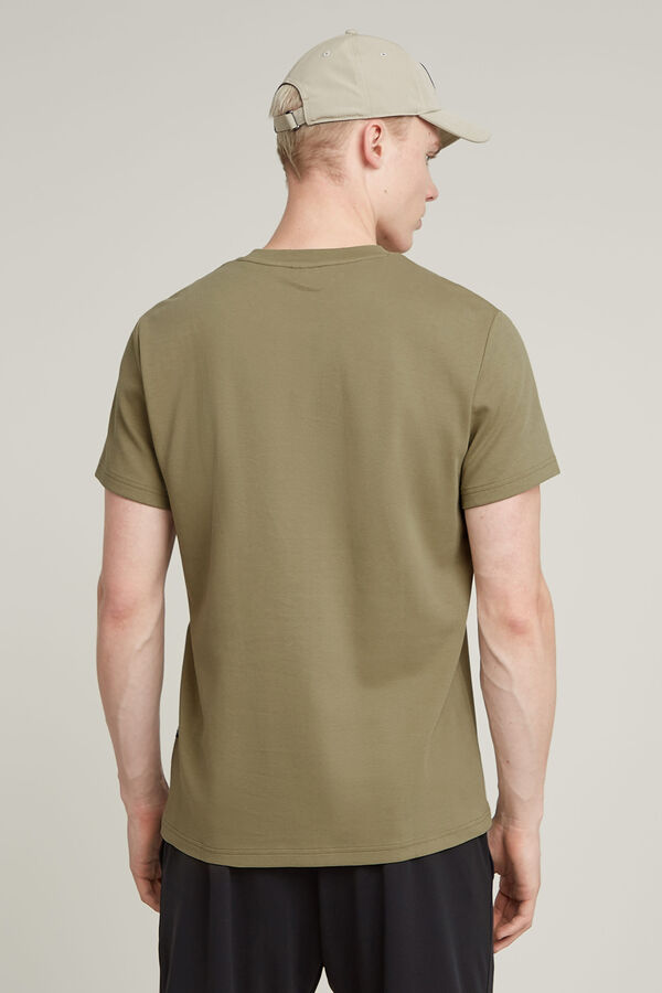 G-STAR Camiseta de manga corta y logo G-Star verde