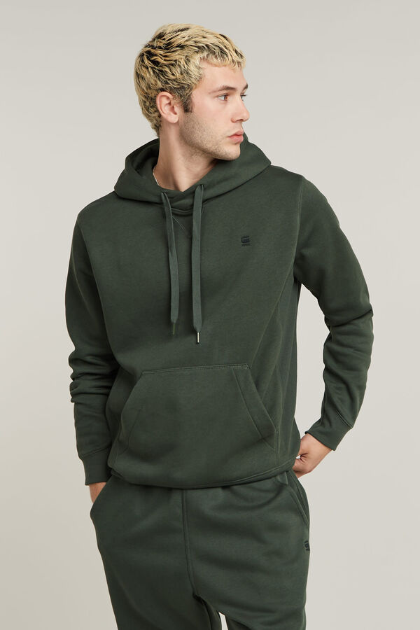 G-STAR Sweatshirt Premium capuz cinzento