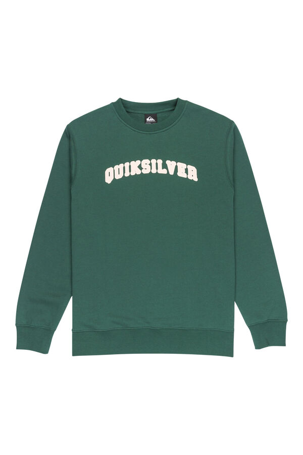 Quiksilver Graphic - Sudadera para hombre verde