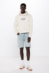 Springfield Bermuda vaquera slim turquesa