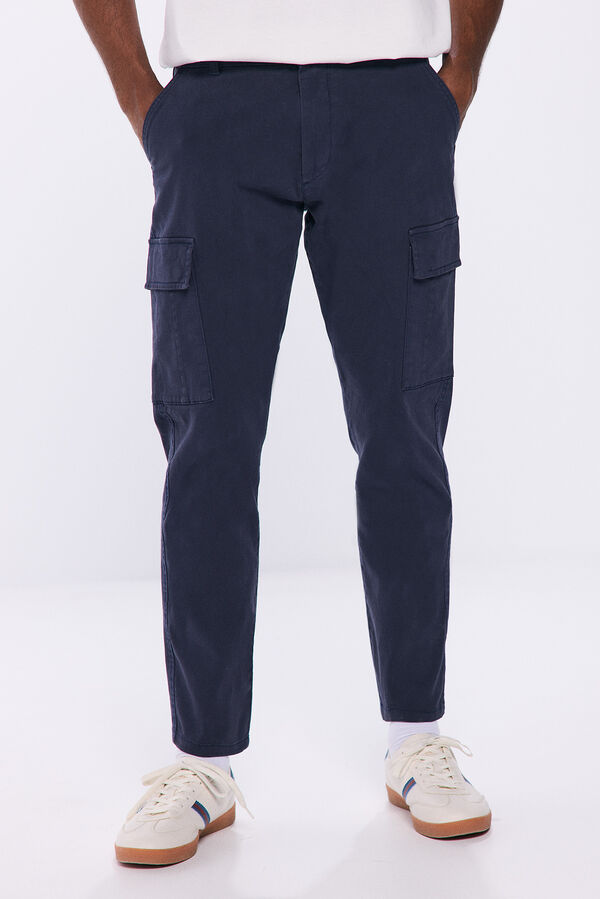 Springfield Pantal&oacute;n cargo azul