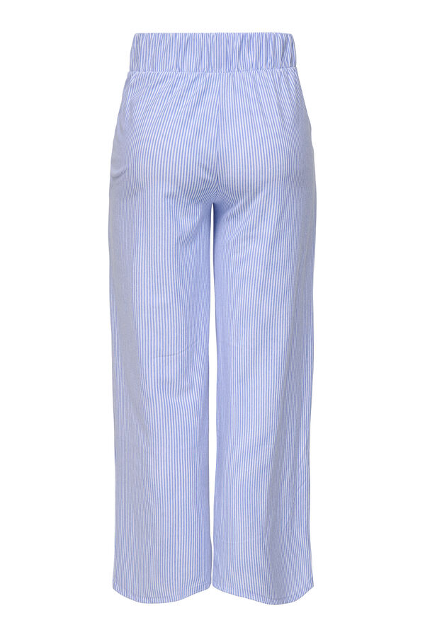 JDY Cal&ccedil;as compridas largas branco