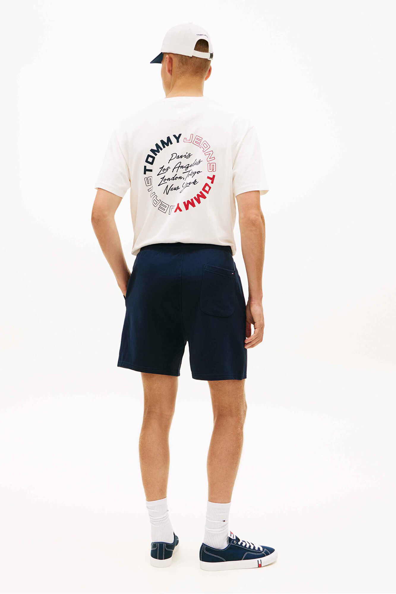 Tommy Jeans Cal&ccedil;&otilde;es em algod&atilde;o