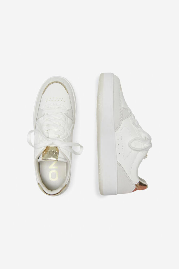Only Zapatillas deportivas con plataforma blanco