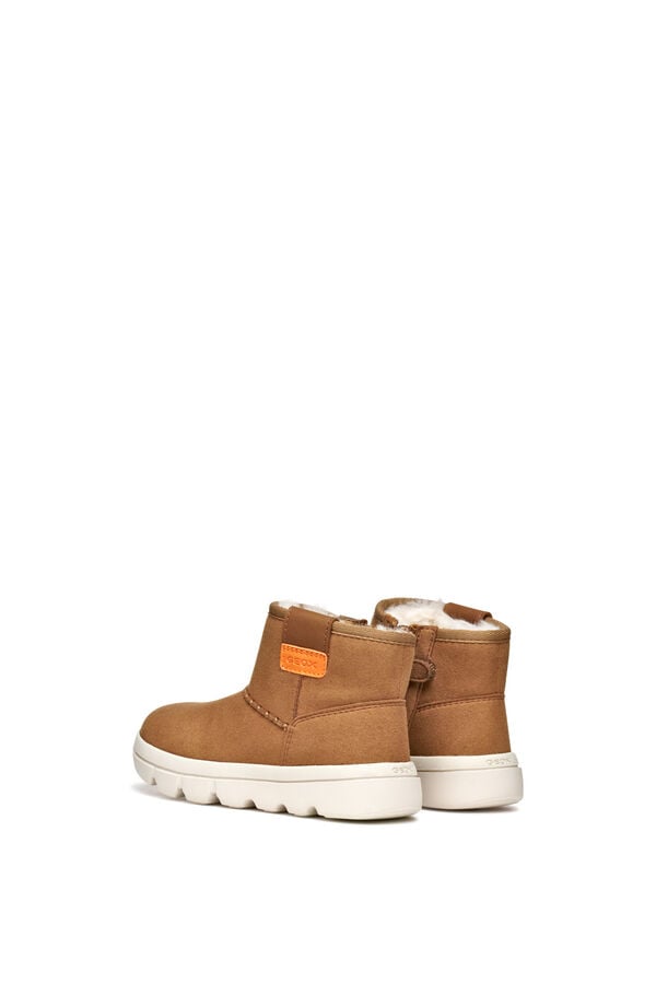 Geox Botines de ni&ntilde;a nude