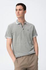 Tiffosi Polo regular fit gris