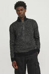 Jack & Jones Jersey cuello alto negro