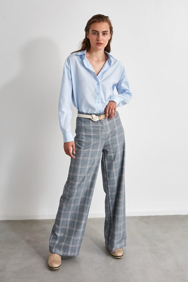 Trendyol Blusa fluida azul